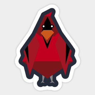 Northern cardinal Sticker